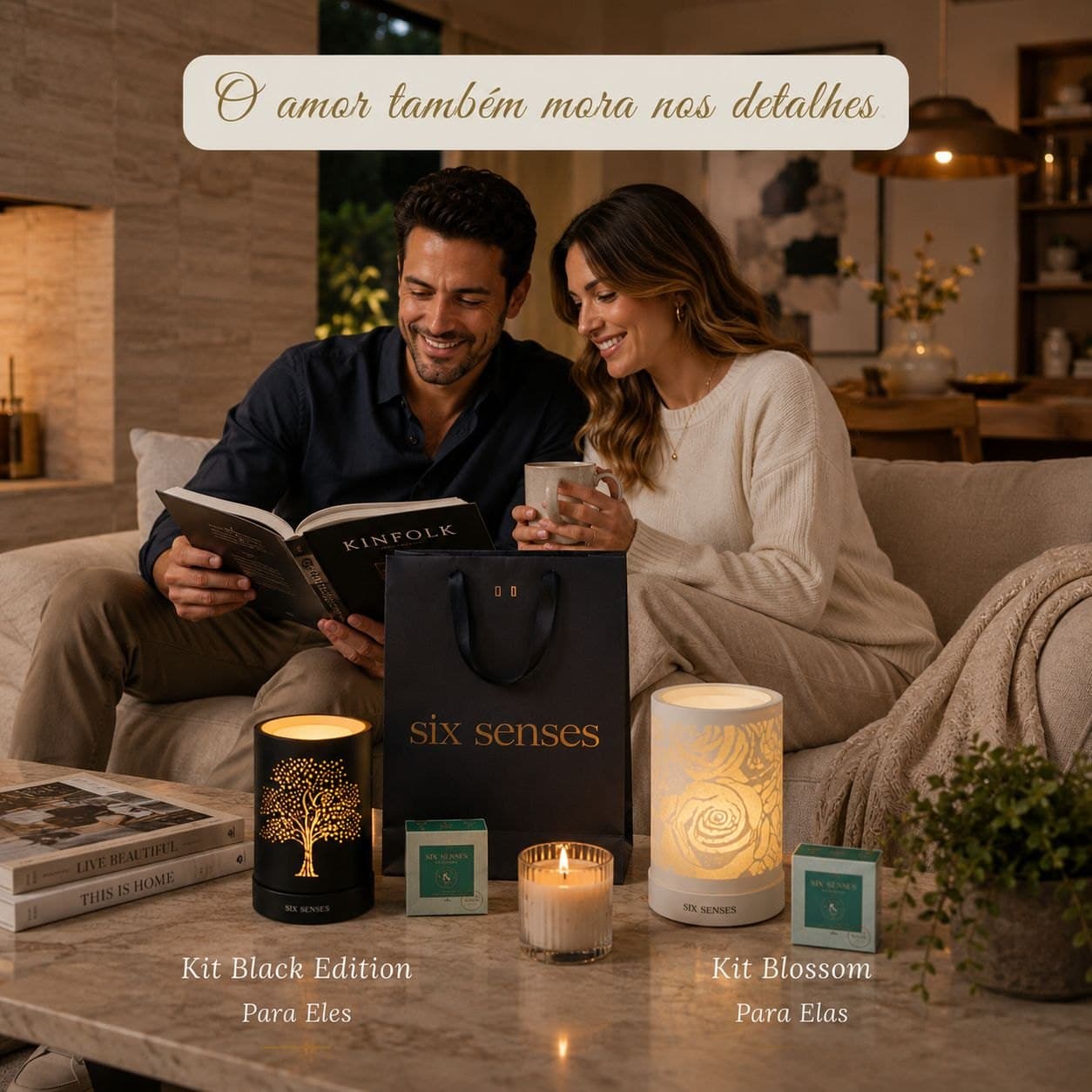 Miniatura 3 do produto Kit Namorados Six Senses